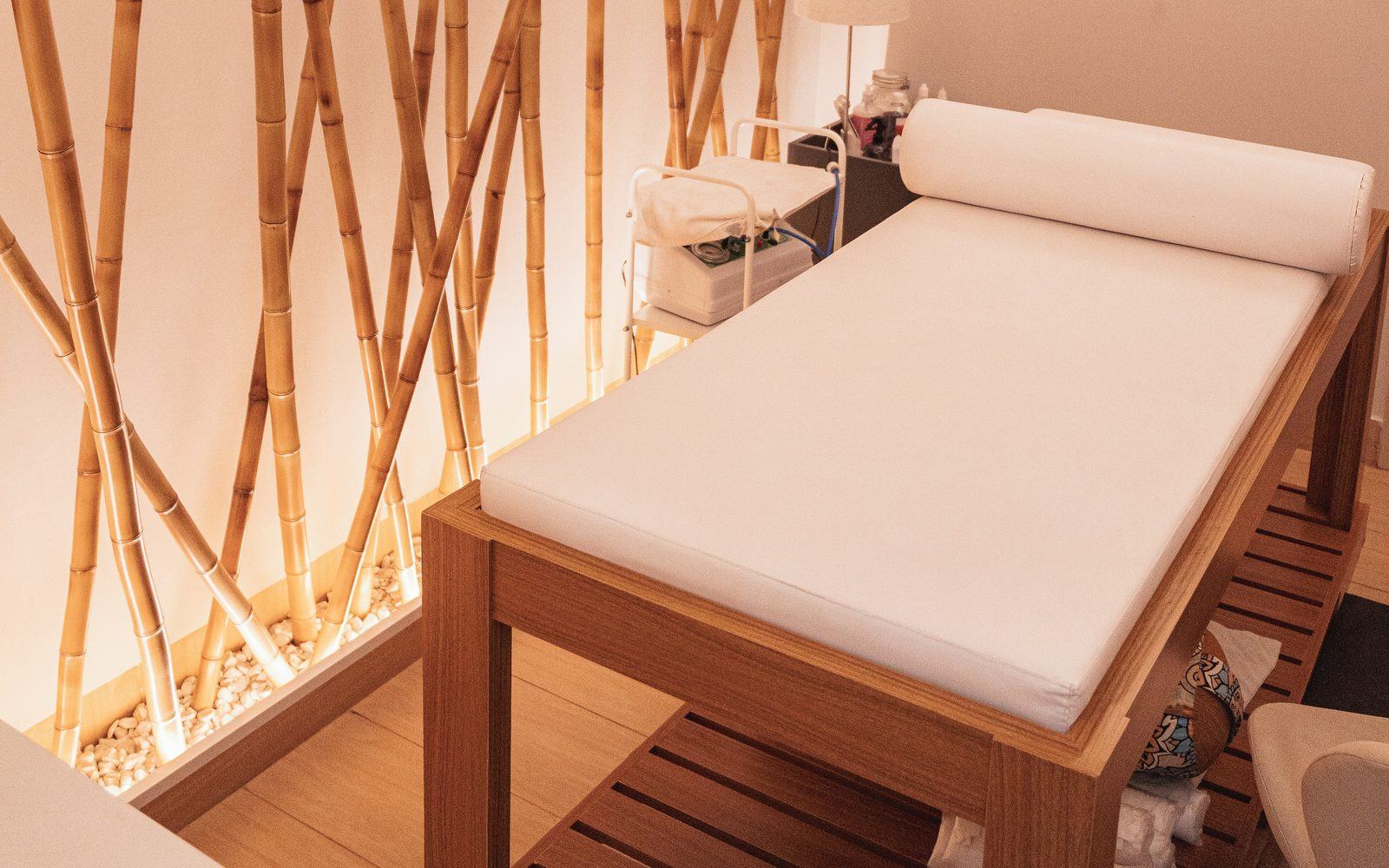 Sala trattamenti di una sede di massaggi a Verona